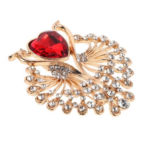 BESPORTBLE Phönix-brosche Brosche Für Männer Broschen Für Frauen Süße Pins Für Rucksäcke Revers-abzeichen Chinesische Anstecknadel Broschen Und Anstecknadeln Für Damen Strasssteine von BESPORTBLE