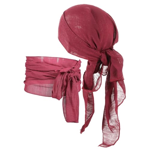 BESPORTBLE Piraten-kopfbedeckung Kleid Piratenhut Piraten-accessoires Für Jungen Und Mädchen Schlafmütze Modischer Piraten-bund Vielseitig Einsetzbar Für Den Alltag Oder Besondere Anlässe von BESPORTBLE