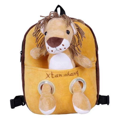 BESPORTBLE Plüsch Rucksack Für Junge Mädchen Tier Anti-Verlust Sicherheitsrucksack Mit Leine Für Kleinkinder Outdoor Geschenk Für Geburtstag Und Weihnachten von BESPORTBLE