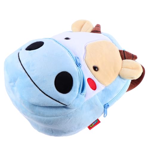 BESPORTBLE Plüsch Rucksack Für Junge Mädchen Tierdesign Kinderrucksack Entzückende Kindergarten Tasche Mit Snackfach Und Verstellbarem Schultergurt Geeignet Für Reisen Und Alltag von BESPORTBLE