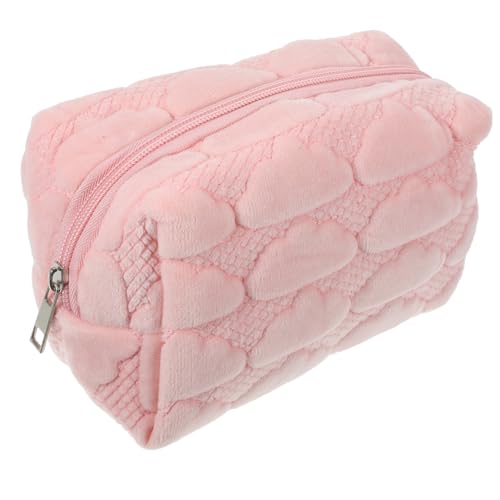 BESPORTBLE Plüsch Schminktasche Süße Make Up Für Reisen Kosmetiktasche Mit Großem Fassungsvermögen Einzigartige Designs Für Damen Aufbewahrung von BESPORTBLE