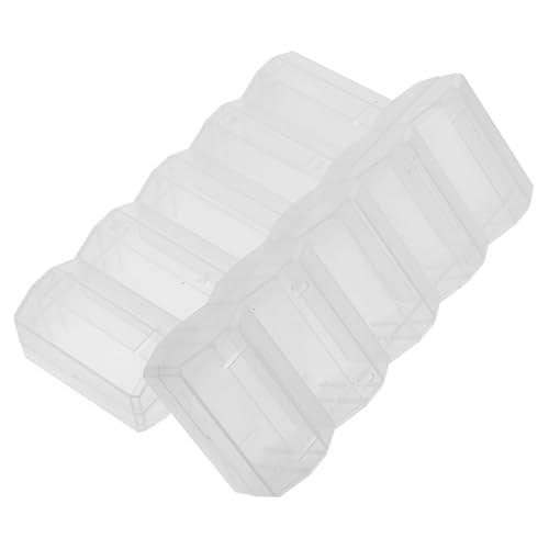 BESPORTBLE Poker Chip Kasten 2 Stücke Transparentes Pokerchip Tablett Multifunktionale Chipaufbewahrung Reusable Kunststoff Organizer mit Deckel Pokerzubehör für Zuhause von BESPORTBLE