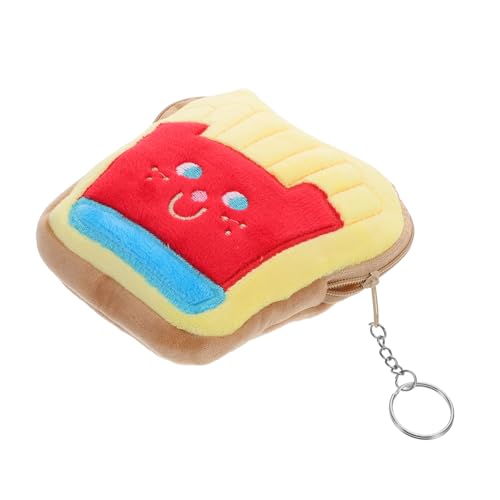 BESPORTBLE Pommes-Frites-Geldbörse kleine Handtasche geldbörse Reise geldbörse kleines Münztäschchen Plüsch Geldbörse kleine Geldbörse lustige Geldbörse Mini-Münzbeutel Yellow von BESPORTBLE