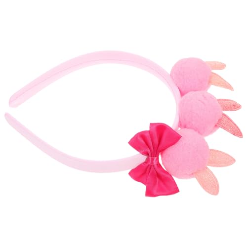BESPORTBLE Hasenbommel Ohren Stirnband Mit Hasenohren Kopfschmuck Party Cosplay Kostüm Kopfbedeckung von BESPORTBLE