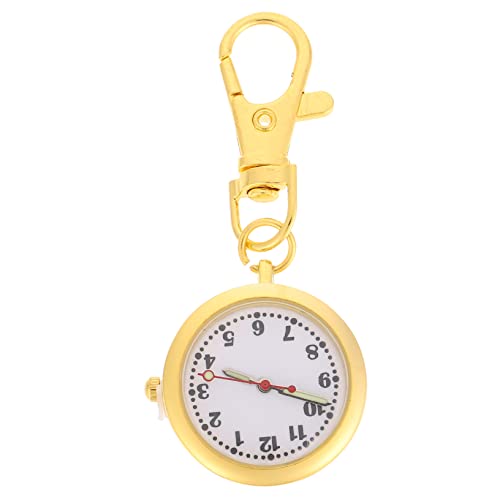 BESPORTBLE Hängende Taschenuhr Krankenschwesteruhr Clip-Uhr Für Frauen Arztuhr Mit Schlüsselanhänger BESPORTBLE Hängende Taschenuhr Krankenschwesteruhr Clip-Uhr Für Frauen Arztuhr Mit Schlüsselanhänger von BESPORTBLE