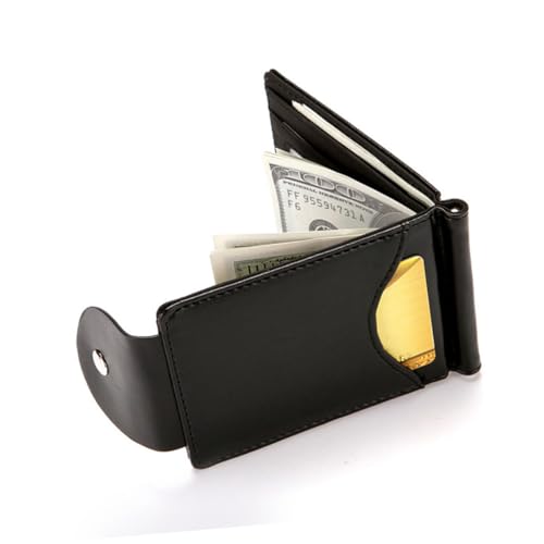 BESPORTBLE Praktische Herren Geldbörse aus Hochwertigem Material mit RFID Schutz Schlankes Multifunktionales Kartenetui und Geldscheinklammer für Business und Alltag Kreativer Kleiner von BESPORTBLE