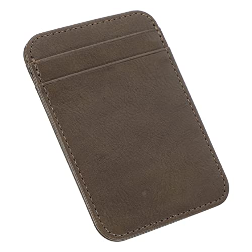 BESPORTBLE Kartenhalter Aus Pu Für Reisen Tragbare Karten-geldbörse Kartenhülle Zum Schutz Karten-Organizer Reisekarten-Ornament Kartenbuchhalter Für Täglichen Gebrauch von BESPORTBLE