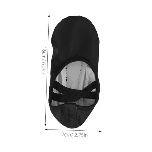 BESPORTBLE Pu-Ballettschuhe für Damen und Mädchen mit Weicher Atmungsaktiver Polyester-Innenseite Flexibler Strapazierfähiger Softsohle Schnürsenkelfrei für Ballett Yoga Modern Dance und von BESPORTBLE