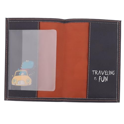 BESPORTBLE Pu-passhülle Reisepasshülle Kartenetui Mit Dokumentenbehälter Für Reisepass Organizer Leicht Zu Reinigen von BESPORTBLE