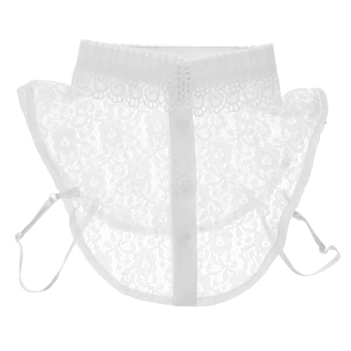 BESPORTBLE Falscher Damen Kragen Spitze Diy Hemdkragen Faux Kleidungskragen Einfach Zu Tragen Falscher Kragen Für Mädchen Mehrzweck-fasching-accessoire von BESPORTBLE