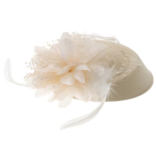 BESPORTBLE Fascinator Für Damen Vintage-stil Haarspange Für Teepartys Cocktailpartys Halloween Weihnachten Hochwertig Verarbeitet Eleganter Look Modisches Design von BESPORTBLE