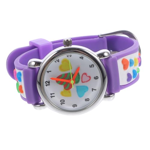 BESPORTBLE Kinderuhr Mädchen Quarzuhr wasserdichte Kinderuhr Geschenk Uhr Für Junge Mädchen Cartoon Design Farbenfrohe Uhr Mit Riemen Und Schnalle Einfach Anzupassen von BESPORTBLE