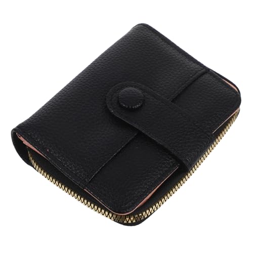 BESPORTBLE RFID-geschütztes Kleines Kartenetui mit Reißverschluss Stilvoller Großer Kapazität Vielseitiger Organizer für Kreditkarten Münzen Dokumente Kompakt Robust für Alltag und Reise von BESPORTBLE