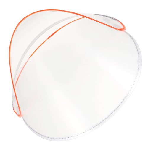 BESPORTBLE Transparente Hutkrempe für Regenmantel Wasserfestes Gesichtsschutzschild Abnehmbares Regenmantelzubehör für Damen und Herren für Outdoor Aktivitäten und Reisen von BESPORTBLE