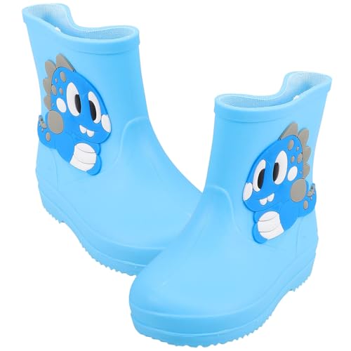 BESPORTBLE Regenstiefel Wasserfest PVC Weiche Rutschfeste Gummistiefel für Jungen Mädchen Outdoor Garten Wandern von BESPORTBLE