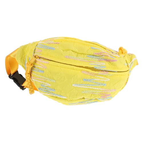 BESPORTBLE Kleine Umhängetasche Reise-Bauchtasche Mini-gürteltasche Geldbörse Mit Handgelenksverschluss Verstellbarer Laufgürtel Für Damen Und Herren von BESPORTBLE