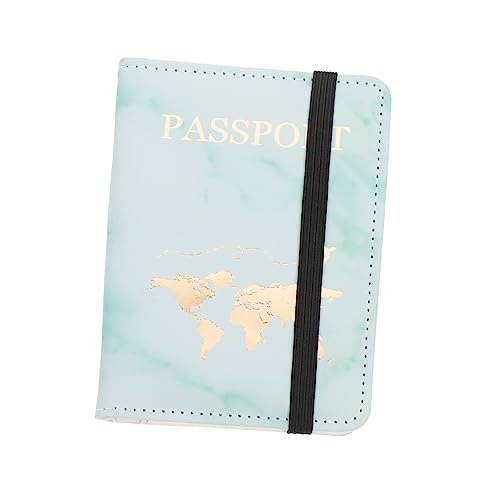 BESPORTBLE Reisepasshülle Aus Kunstleder Mit Kartenetui Dokumentenbehälter Für Reiseunterlagen Und Einfach Zu Reinigen von BESPORTBLE