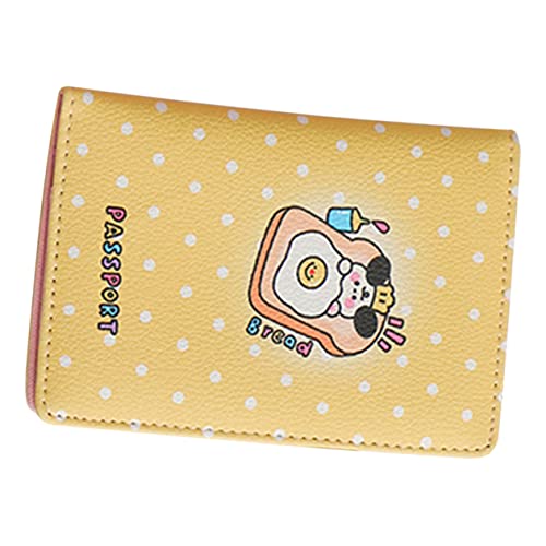 BESPORTBLE Reisepasshülle Aus Pu-Material Kartenhalter Für Damen Ticket Und Reisepass-Organizer Tragbar Mit Beutel Für Reiseutensilien von BESPORTBLE