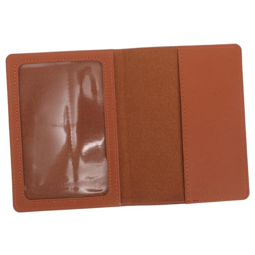 BESPORTBLE Reisepasshülle PU mit Geprägtem Flugzeugdesign Eleganter Reisepasshalter für Männer Wasserabweisend Praktischer Organizer für Reisen Dokumente Klassischer von BESPORTBLE