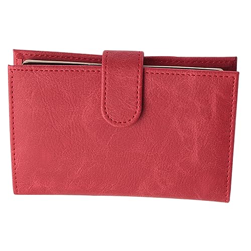 BESPORTBLE Reisepasshülle Reisepasshülle Reisepasshülle Reisepasshülle Zubehör Für Reisepassinhaber Damen Mehrere Reisetaschen Bauchtasche Kartenhalter Organizer Pu ​​Rot von BESPORTBLE