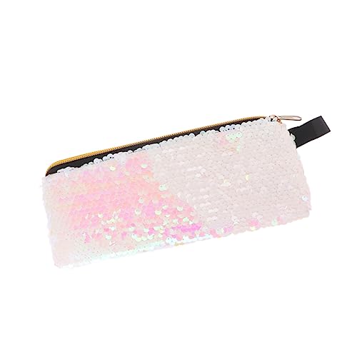 BESPORTBLE Pailletten Federmäppchen Glänzend Und Waschbar Tragbare Stiftetasche Reißverschluss-Aufbewahrungstasche Für Schreibwaren Kosmetiktasche Handytasche BESPORTBLE Pailletten Federmäppchen Glänzend Und Waschbar Tragbare Stiftetasche Reißverschluss-Aufbewahrungstasche Für Schreibwaren Kosmetiktasche Handytasche von BESPORTBLE