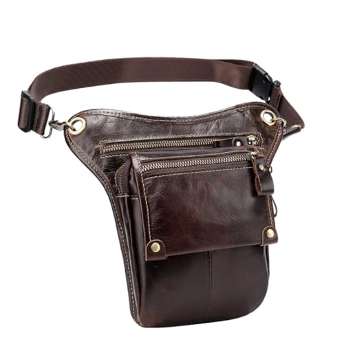 BESPORTBLE Retro Cowhide Hüfttasche Für Herren Multifunktionale Sport Gürteltasche Aus Echtem Kaffee Stylische Umhängetasche Für Outdoor Aktivitäten Und Freizeit BESPORTBLE Retro Cowhide Hüfttasche Für Herren Multifunktionale Sport Gürteltasche Aus Echtem Kaffee Stylische Umhängetasche Für Outdoor Aktivitäten Und Freizeit von BESPORTBLE