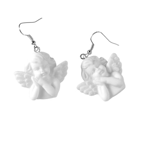 BESPORTBLE Retro Ohrringe Damen Ohrhänger Langlebigem und Resin Kreative Dekorative Eardrop Schmuck Leicht zu Tragen Stilvoll für Alltag und von BESPORTBLE