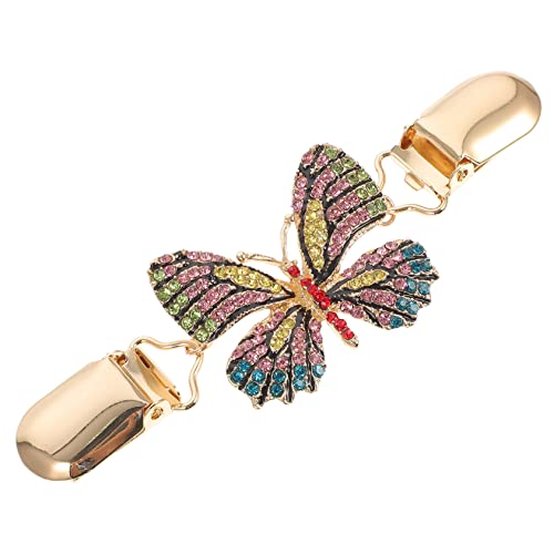BESPORTBLE Retro Schmetterlings Pullover Schal Clip Zarter Hemd Clip Legierung für Kleider und Strickjacken für Partys und von BESPORTBLE