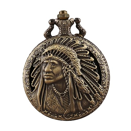 BESPORTBLE Retro Taschenuhr Vintage Quarz Uhr Mit Kette Hängende Uhr Für Damen Herren Als Für Besondere Anlässe von BESPORTBLE