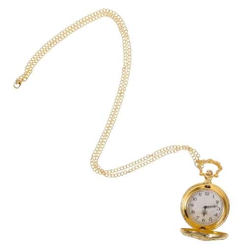 BESPORTBLE Retro Taschenuhr Digitale Für Herren Damen Mit Kette Kleine Uhr Senioren Dekoration Anhänger von BESPORTBLE