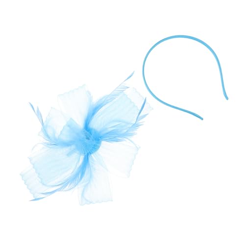 BESPORTBLE Retro Top -Hut Gast für Stirnband Brautjungfer haarschmuck Mädchen -Tea -Party -Faszinatoren Braut Haarzubehör Fascinator-Hochzeitskopfbedeckung Braut Kopfbedeckung Feder von BESPORTBLE