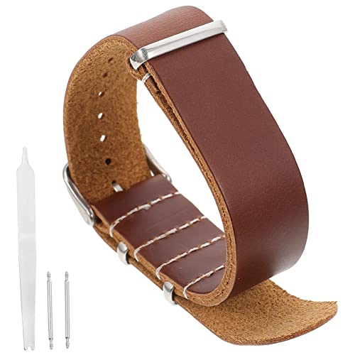 BESPORTBLE Uhrenarmband Echtem Verstellbar Vintage Design für Herren und Damen Dekorativ und Multifunktional von BESPORTBLE