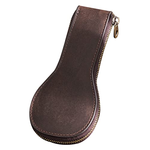 BESPORTBLE Uhrentasche Vintage Uhrenaufbewahrung Tragbar mit Reißverschluss für Herren für Reisen von BESPORTBLE