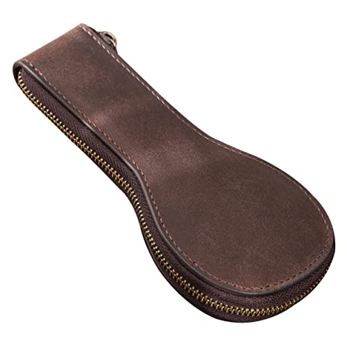 BESPORTBLE Uhrentasche Für Herren Vintage Uhrenbox Tragbare Uhrenaufbewahrung Reise Uhrentasche Mit Reißverschluss Für Outdoor Reisen Robustes Material von BESPORTBLE