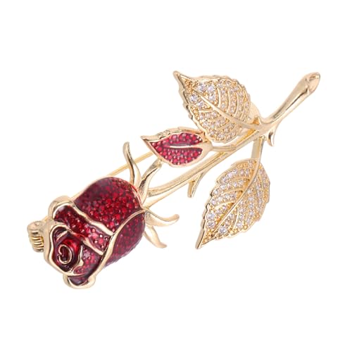 BESPORTBLE Rhinestone Brosche Damen Anstecknadel mit Funkelnden Strasssteinen Blumenbrosche für Mantel und Kleid Modisches Accessoire für Frauen Zeitloses Design BESPORTBLE Rhinestone Brosche Damen Anstecknadel mit Funkelnden Strasssteinen Blumenbrosche für Mantel und Kleid Modisches Accessoire für Frauen Zeitloses Design von BESPORTBLE