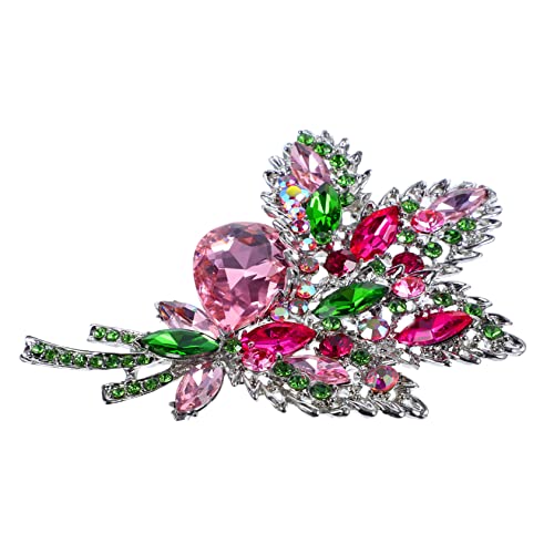 BESPORTBLE Rhinestone Brosche für Damen Schmucknadel zur Kleidung Vielseitige Anstecknadel für Partys Hochzeiten Weihnachten Glitzernde Brosche für Strickjacken Abendkleider von BESPORTBLE