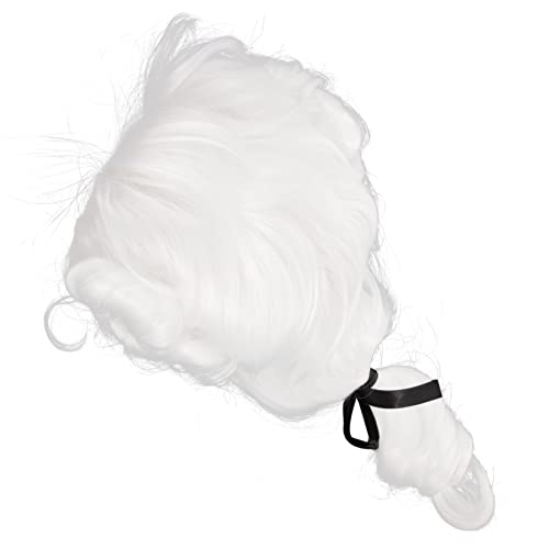 BESPORTBLE Perücke Für Richter Kostümperücke Bühnenperücke Lockige Perücke Anwaltshaarteil Herrenkopfschmuck Cosplay-richterperücke Richterperücke Für Männer von BESPORTBLE