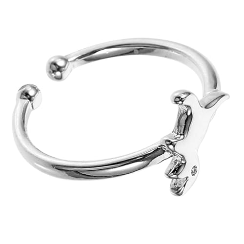 BESPORTBLE Ring Damen Verstellbar Modischer Fingerring Schmuck für Niedliches Design zu Einzigartige Form Langlebig Auffällig von BESPORTBLE