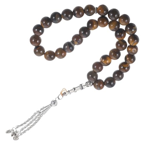 BESPORTBLE Rosenkranz Armband Aus Dragon Agat Perlen Handgefertigtes Männliches Perlenarmband Für Gebete Und Meditation Stilvolles Handgelenk Schmuckstück Für Männer BESPORTBLE Rosenkranz Armband Aus Dragon Agat Perlen Handgefertigtes Männliches Perlenarmband Für Gebete Und Meditation Stilvolles Handgelenk Schmuckstück Für Männer von BESPORTBLE