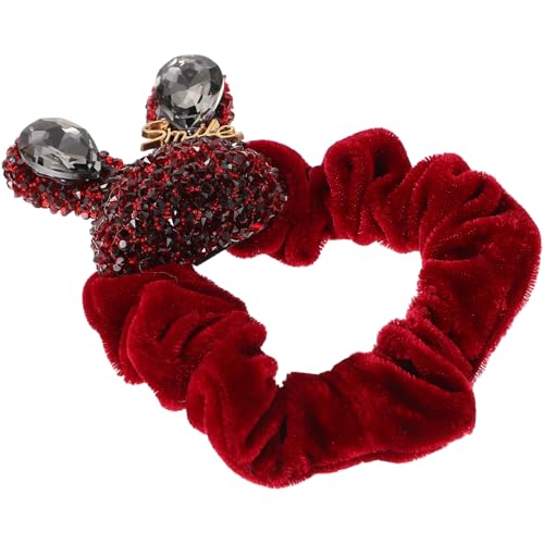 BESPORTBLE Kaninchen-stil Haargummis Für Mädchen Mit Glitzernden Haaraccessoires Elastischen Stirnbändern Und Haarschmuck Im Chinesischen Stil Inklusive Haargummis Mit Armband Und von BESPORTBLE