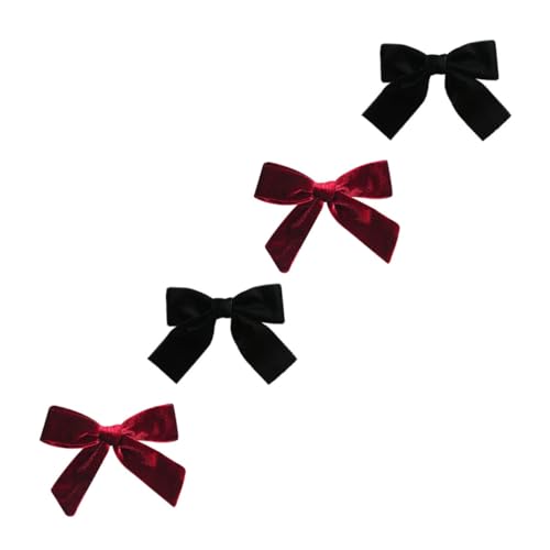 BESPORTBLE Samtige Bowknot Haarklammern Und Weinrot Dekorative Haarnadeln Für Damen Elegante Haaraccessoires Für Partys Und Besondere Anlässe von BESPORTBLE