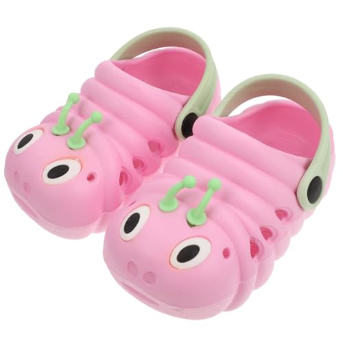 BESPORTBLE Sandalen Innenlänge Rutschfeste Sommer Strand Schuhe Cartoon Motiv Leicht Atmungsaktiv Jungen Mädchen Beach Slipper von BESPORTBLE