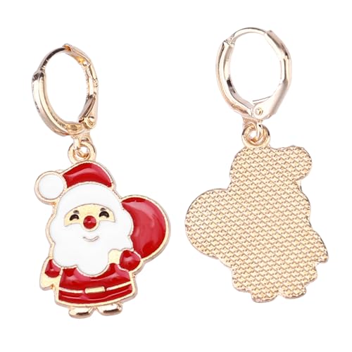 BESPORTBLE Santa Claus Ohrringe Weihnachts Ohrringe Damen Leicht Weihnachtsdekoration Ohrhänger Weihnachtsaccessoire Weihnachtsfest von BESPORTBLE