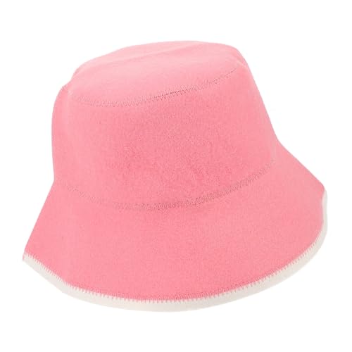 BESPORTBLE Saunahut Bademütze Badehut für die Sauna Duschhauben für Männer Duschhut bequemer Hut für die Sauna Badezimmer-Duschhüte für Damen große Duschhauben Badezubehör wolle Rosa BESPORTBLE Saunahut Bademütze Badehut für die Sauna Duschhauben für Männer Duschhut bequemer Hut für die Sauna Badezimmer-Duschhüte für Damen große Duschhauben Badezubehör wolle Rosa von BESPORTBLE