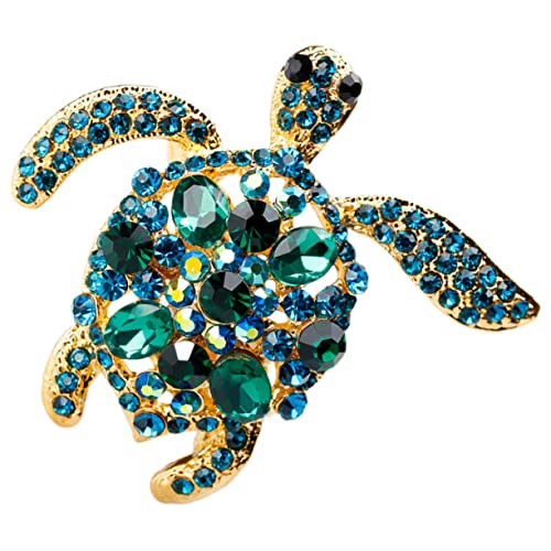 BESPORTBLE Schildkrötenbrosche Metallanstecknadel Für Kleidung Schal Hut Dekoration Damenkleidung Rucksacknadel Kleiderornament Hutanstecknadel von BESPORTBLE
