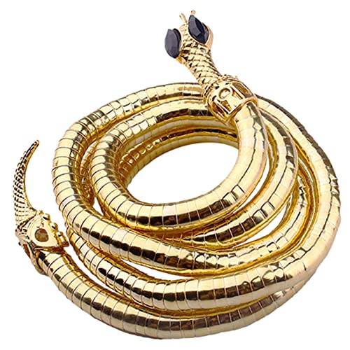 BESPORTBLE Schlangenarmband Wickelarmband Flexibel Und Biegsam Als Halskette Armreif Schmuck Für Damen Frauen Schlangenaccessoire Schlangenarmreif BESPORTBLE Schlangenarmband Wickelarmband Flexibel Und Biegsam Als Halskette Armreif Schmuck Für Damen Frauen Schlangenaccessoire Schlangenarmreif von BESPORTBLE