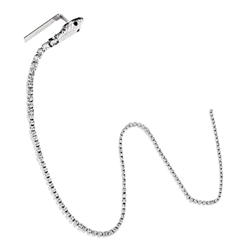 BESPORTBLE Schlangen Haarspange Für Damen Mädchen Glänzend Haar Clip Kopfschmuck Haar Dekoration Schmuck Für Frisuren Hochzeit Party Alltag Schule Urlaub von BESPORTBLE