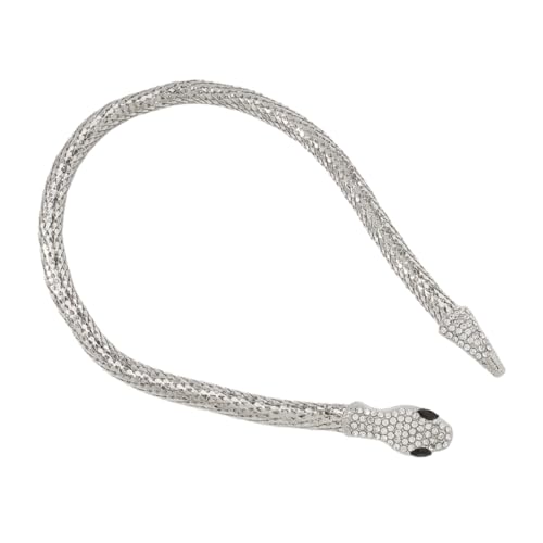 BESPORTBLE Schlangenhalskette gotische Schlangenkette verstellbarer -Schlangen- mit Schlangenhalskragen Schlangenkette Schmuck Halsschmuck Legierung Silber BESPORTBLE Schlangenhalskette gotische Schlangenkette verstellbarer -Schlangen- mit Schlangenhalskragen Schlangenkette Schmuck Halsschmuck Legierung Silber von BESPORTBLE