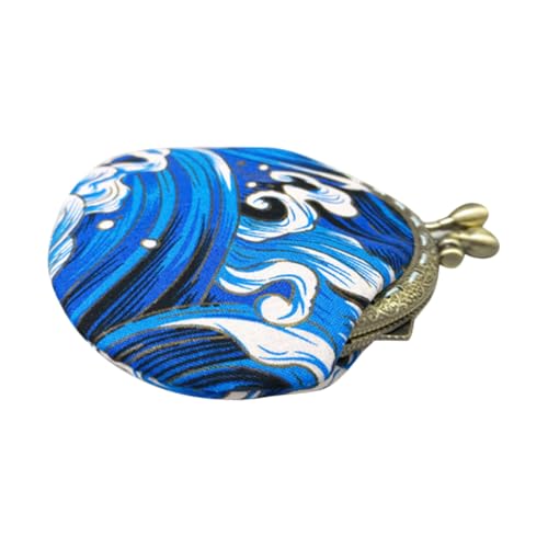 BESPORTBLE Schlanke Münztasche Schlüsselanhänger Tasche Mit Dekorativem Muster Kleine Münzbörse Für Damen Münzbeutel Aus Robustem Material Für Täglichen Gebrauch von BESPORTBLE