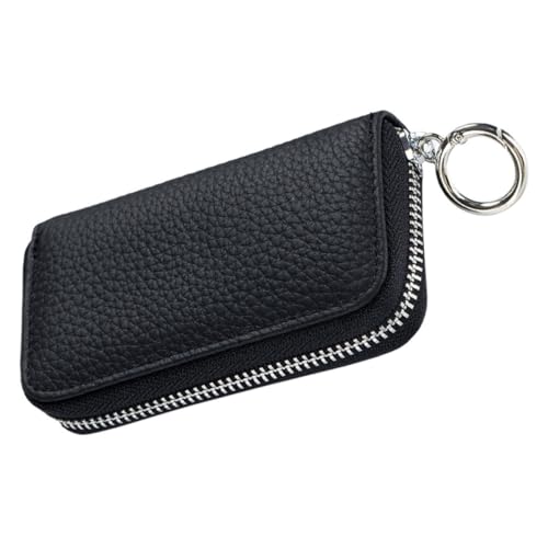 BESPORTBLE Schlüsseletui mit Metallverschluss Robustes Schmutzabweisendes Schlüsselmäppchen Langlebiger Schlüsselhalter für Alltag Stilvolle Praktische Schlüsselaufbewahrung für Herren und von BESPORTBLE